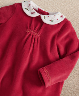 Mamas & Papas Christmas Red Printed All In One