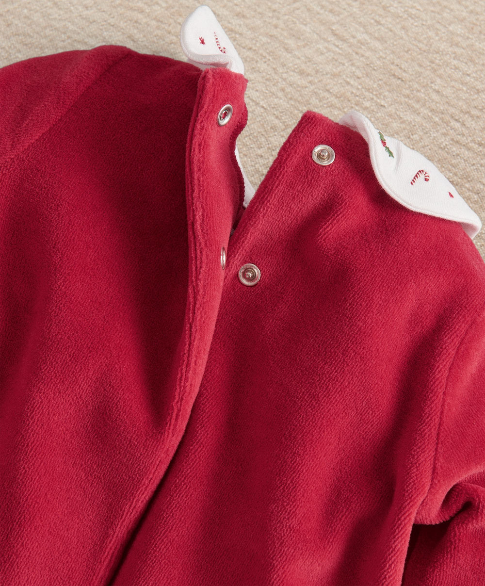 Mamas &amp; Papas Christmas Red Printed All In One