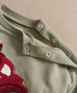 Mamas & Papas Christmas Santa Delivery Van Sweatshirt