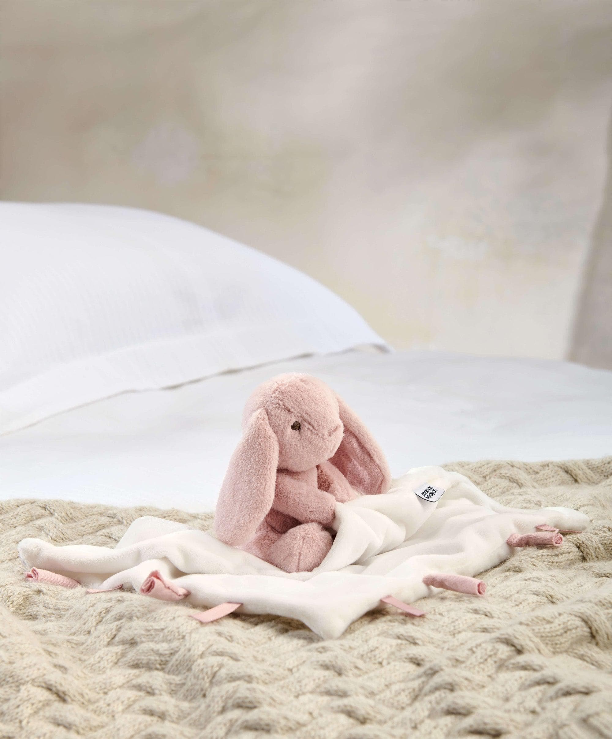 Pink Bunny Comforter Baby Toys – Mamas Papas UK