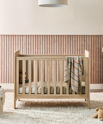 Mamas & Papas Convertible Cot Atlas Convertible Cot - Light Oak