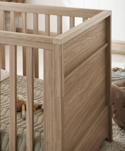 Mamas & Papas Cot Beds Barton Cotbed - Natural/Oak