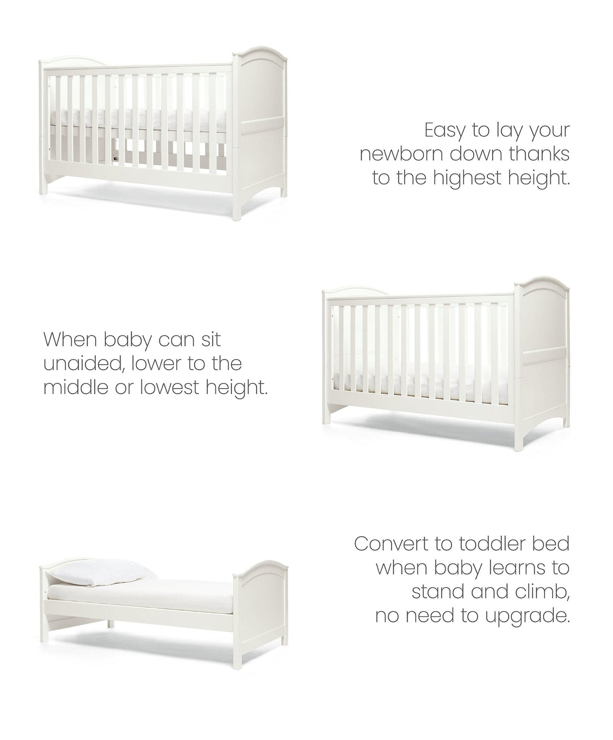 Baby Cot Atlas Cot Bed Instructions Bed Instructions Converting