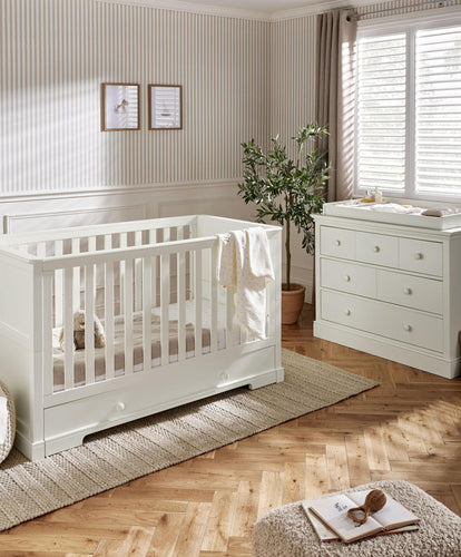 Mamas & Papas Cot Beds Oxford Cotbed - White