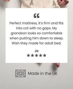 Mamas & Papas Cot Mattresses Essential Airflow Fibre Small Cotbed and Cot Mattress