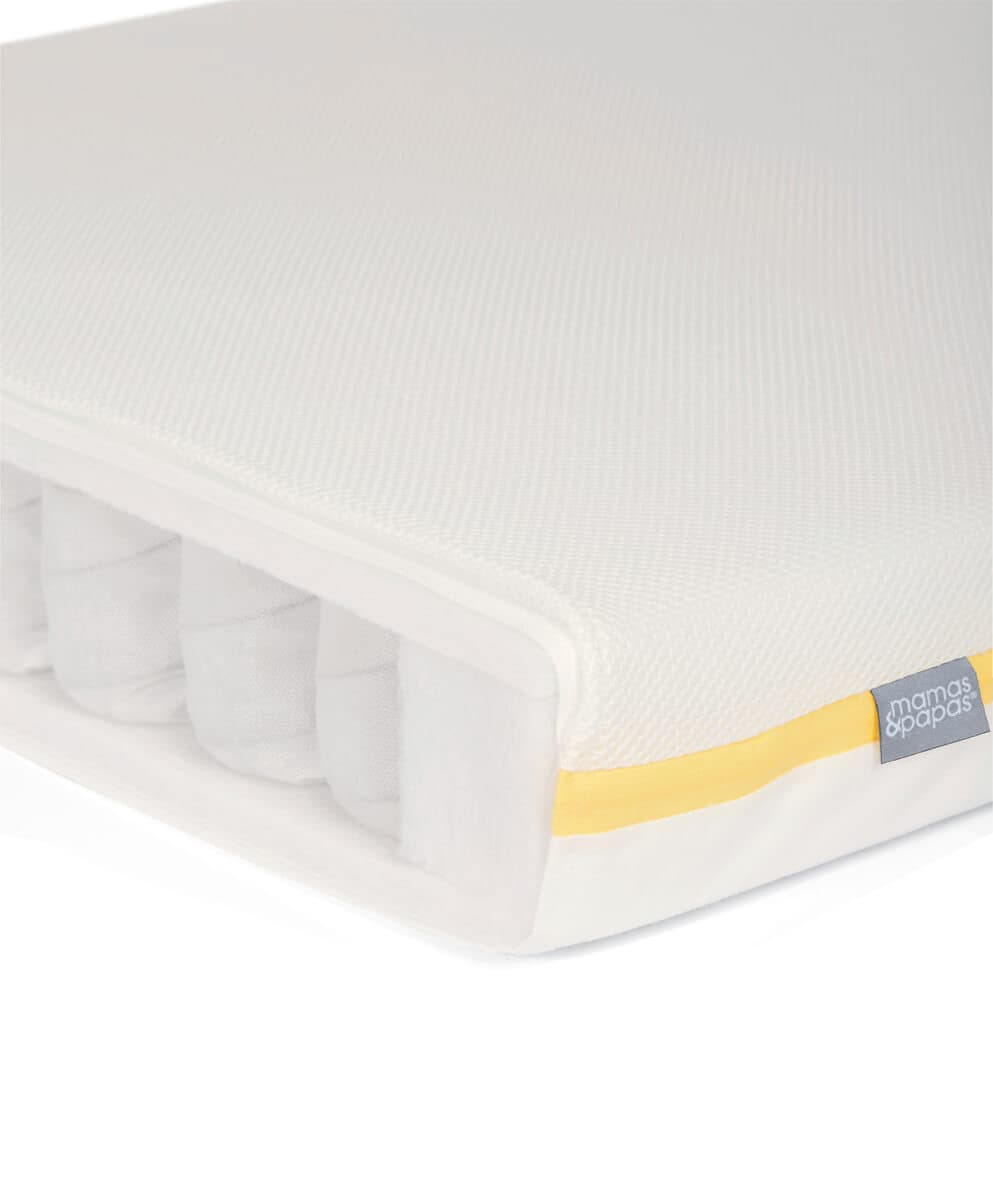 Mamas & Papas Cot Mattresses Essential Airflow Pocket Spring Small Cotbed and Cot Mattress