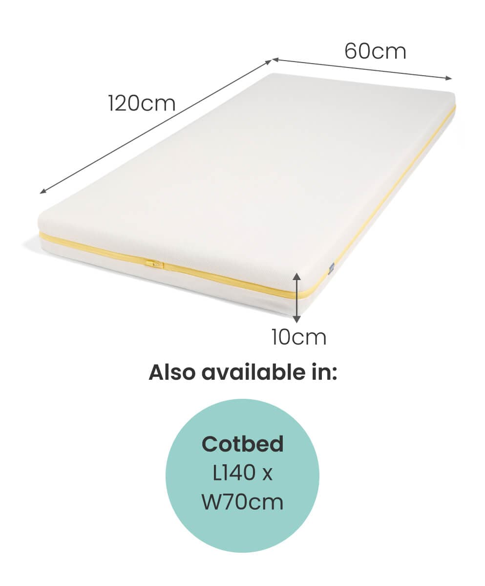 Mamas &amp; Papas Cot Mattresses Essential Airflow Spring Small Cotbed and Cot Mattress