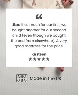 Mamas & Papas Cot Mattresses Premium Dual Core+ Small Cotbed and Cot Mattress