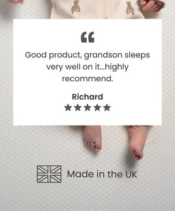 Mamas & Papas Cot Mattresses Premium Micro Motion Small Cotbed and Cot Mattress