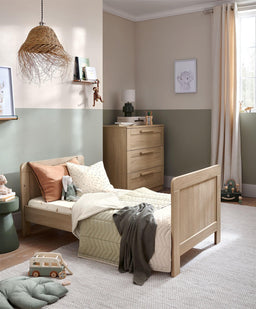 Mamas & Papas Cotbed Bundles Atlas Cotbed Bundle (4 Piece) - Light Oak
