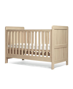 Mamas & Papas Cotbed Bundles Atlas Cotbed & Premium Pocket Spring Mattress Bundle - Light Oak