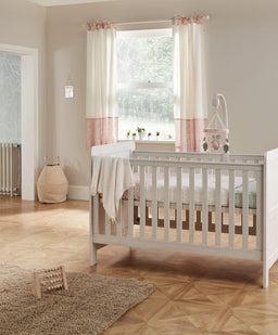 Mamas & Papas Cotbed Bundles Atlas Cotbed & Premium Pocket Spring Mattress Bundle - Nimbus White