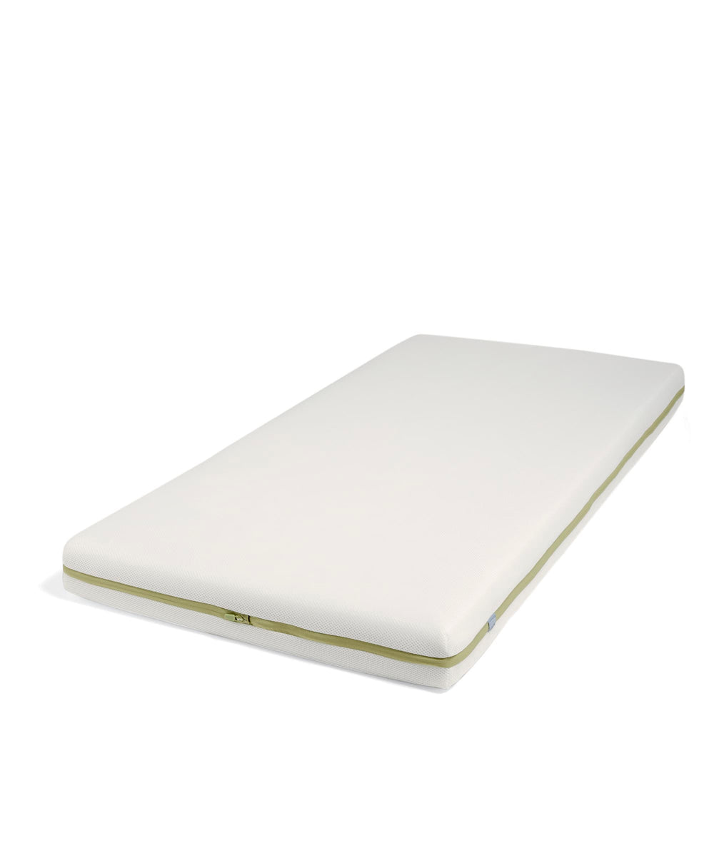 Mamas &amp; Papas Cotbed Bundles Atlas Cotbed with Premium Pocket Spring Cotbed Mattress - Stone