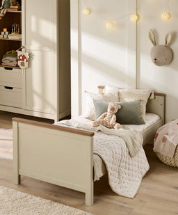 Mamas & Papas Cotbed Bundles Harwell Cotbed & Essential Airflow Pocket Spring Mattress Bundle - Cashmere