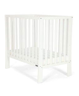 Mamas & Papas Cotbed Bundles Petite Cot Bundle with Essential Pocket Spring Mattress (4 Pieces) - Pure White