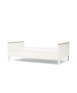 Mamas & Papas Cotbed Bundles Wedmore 3 Piece Cotbed Range with Premium Dual Core Mattress - White/Oak