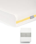 Mamas & Papas Cotbed Mattresses Essential Airflow Fibre Cotbed Mattress & Fitted Sheets (2 Pack) - White
