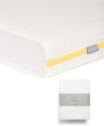 Mamas & Papas Cotbed Mattresses Essential Airflow Fibre Cotbed Mattress & Fitted Sheets (2 Pack) - White