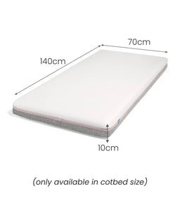 Mamas & Papas Cotbed Mattresses Luxury Hybrid Twin Cotbed Mattress