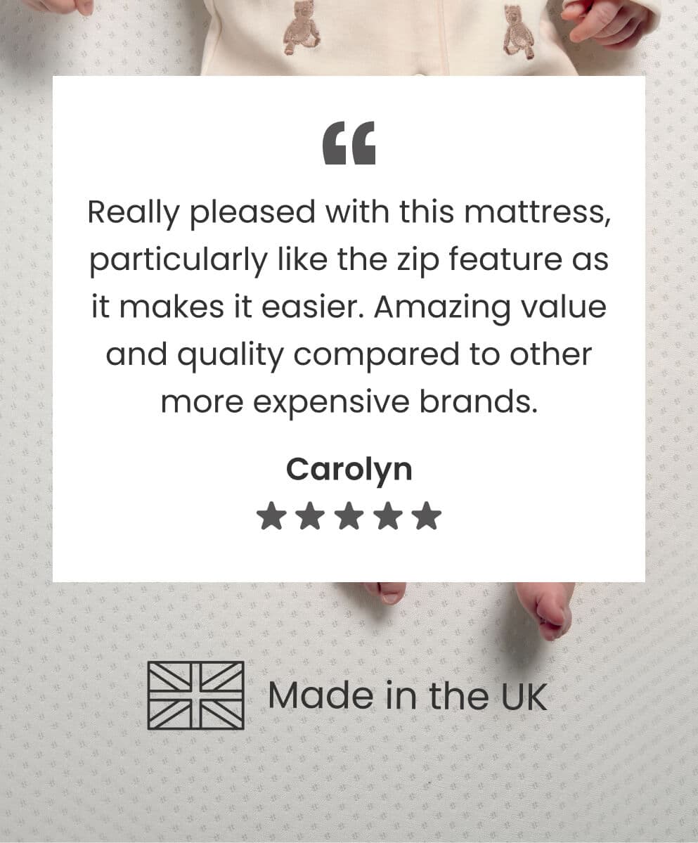 Mamas &amp; Papas Cotbed Mattresses Luxury Hybrid Twin Cotbed Mattress