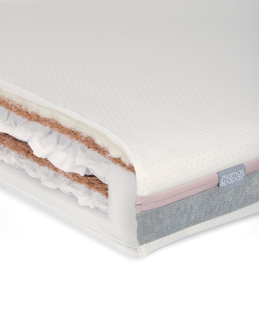 Mamas & Papas Cotbed Mattresses Luxury Hybrid Twin Cotbed Mattress