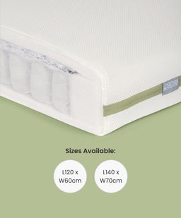 Mamas & Papas Cotbed Mattresses Premium Pocket Spring Cotbed Mattress