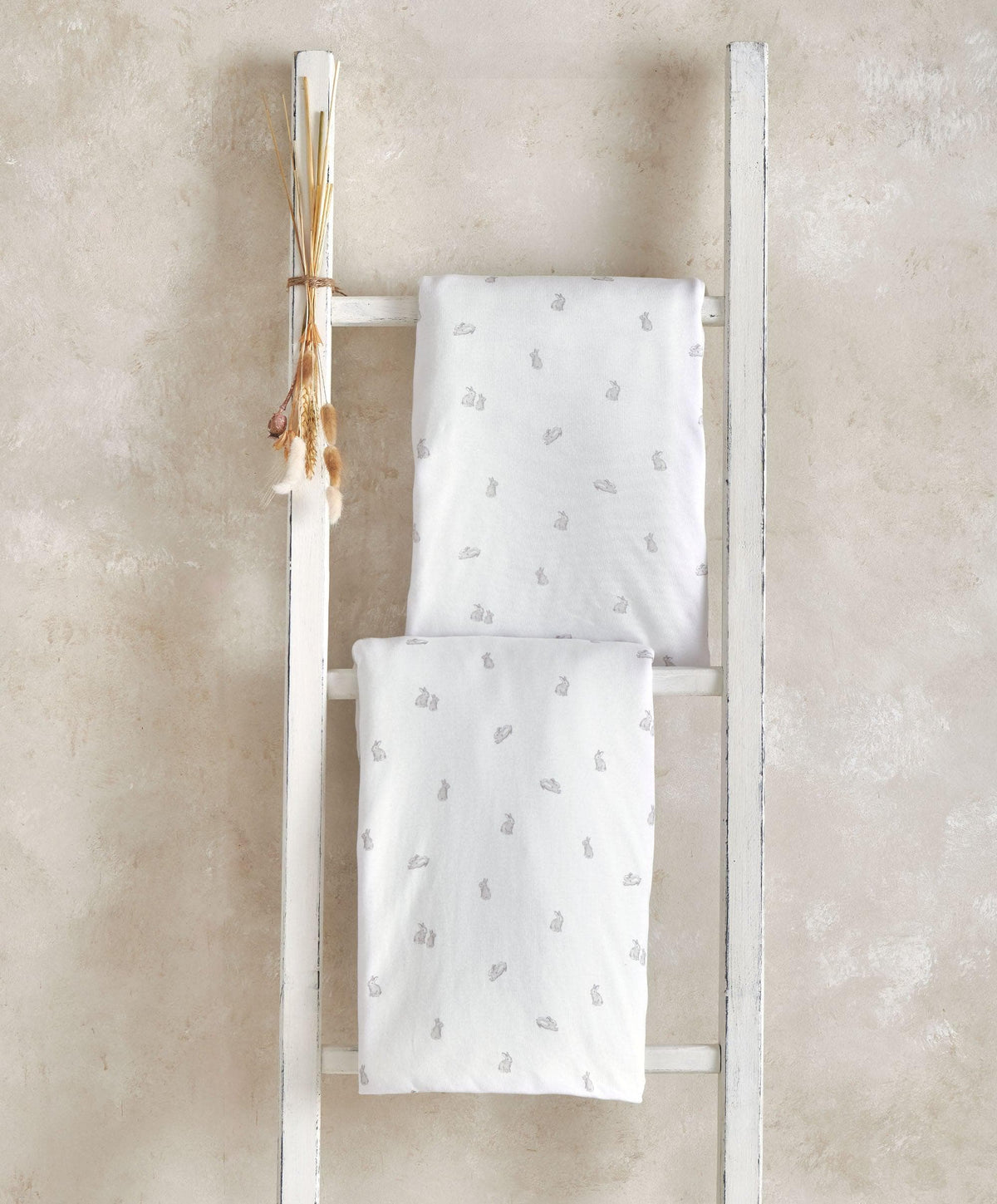 Mamas & Papas Cotbed Sheets Cotbed Fitted Sheets (2 Pack) - Bunny
