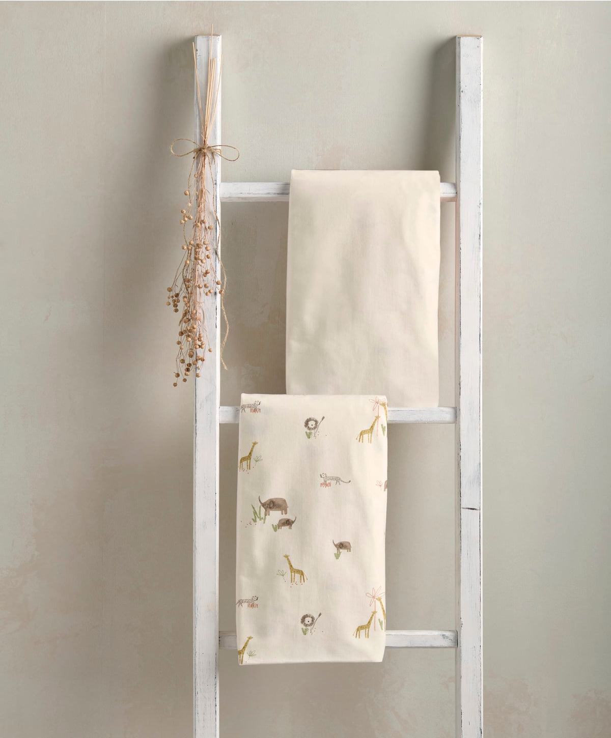 Mamas & Papas Cotbed Sheets Cotbed Fitted Sheets (2 Pack) - Jungle