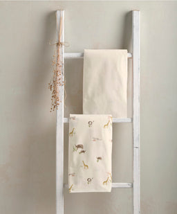 Mamas & Papas Cotbed Sheets Cotbed Fitted Sheets (2 Pack) - Jungle