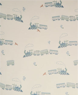 Mamas & Papas Cotbed Sheets Cotbed Fitted Sheets (2 Pack) - Train
