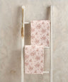 Mamas & Papas Cotbed Sheets Large Cotbed Fitted Sheets (2 Pack) - Floral Pink