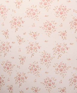 Mamas & Papas Cotbed Sheets Large Cotbed Fitted Sheets (2 Pack) - Floral Pink
