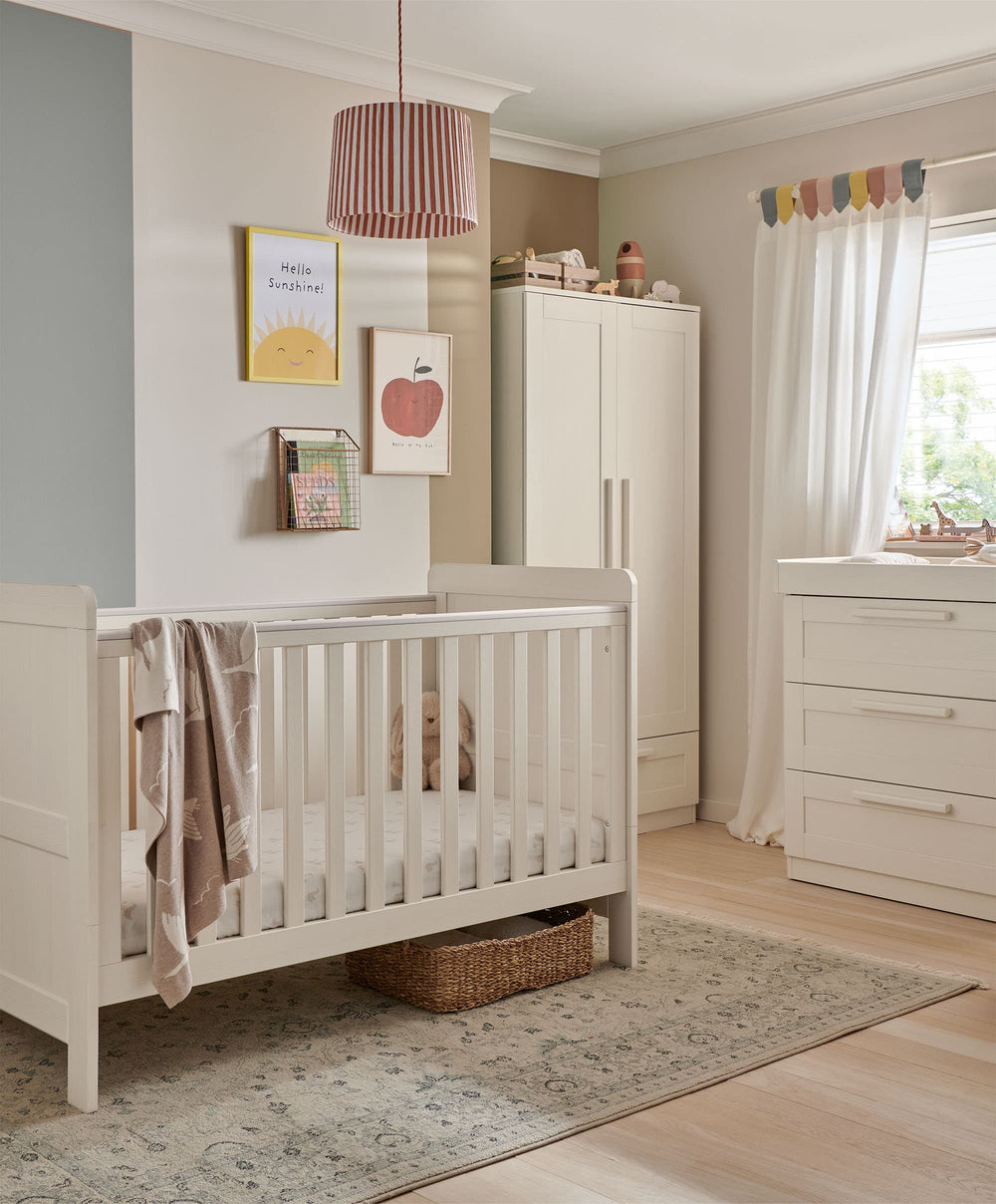 Mamas &amp; Papas Cotbeds Atlas Cotbed - Stone