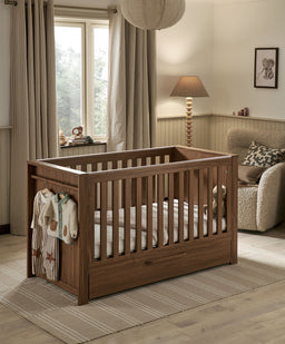 Mamas & Papas Cotbeds Franklin Cotbed - Walnut