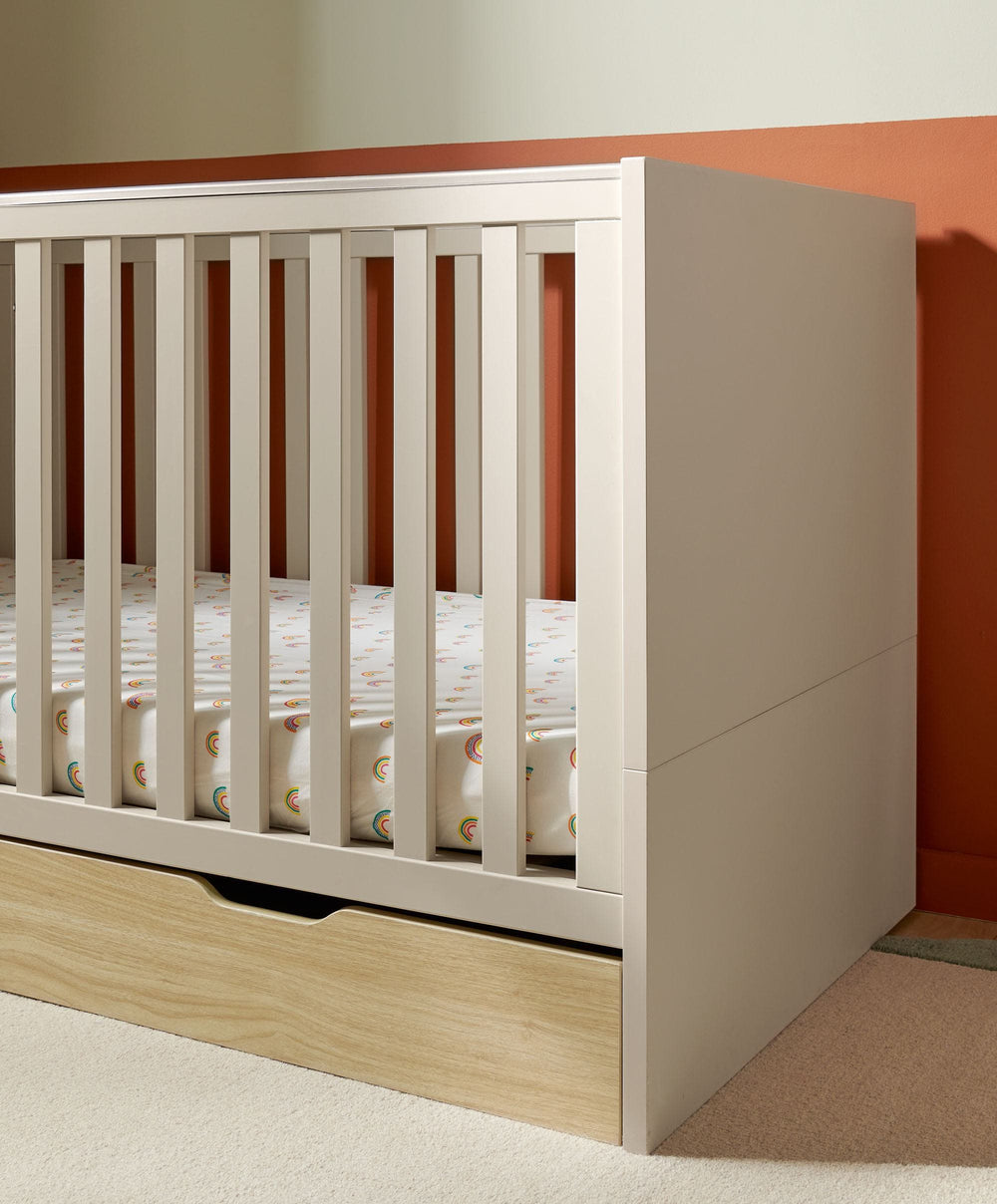 Mamas &amp; Papas Cotbeds Riga Cotbed - Cashmere