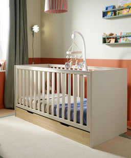 Mamas & Papas Cotbeds Riga Cotbed - Cashmere