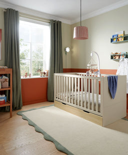 Mamas & Papas Cotbeds Riga Cotbed - Cashmere