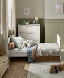 Mamas & Papas Cotbeds Walton Cotbed - White