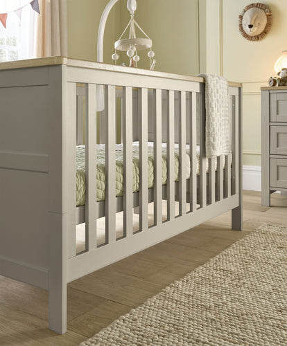Mamas & Papas Cotbeds Wedmore Cotbed - Pebble Grey