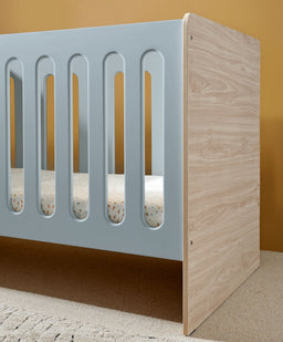 Mamas & Papas Cots Vyne Cot - Bluebell/Oak