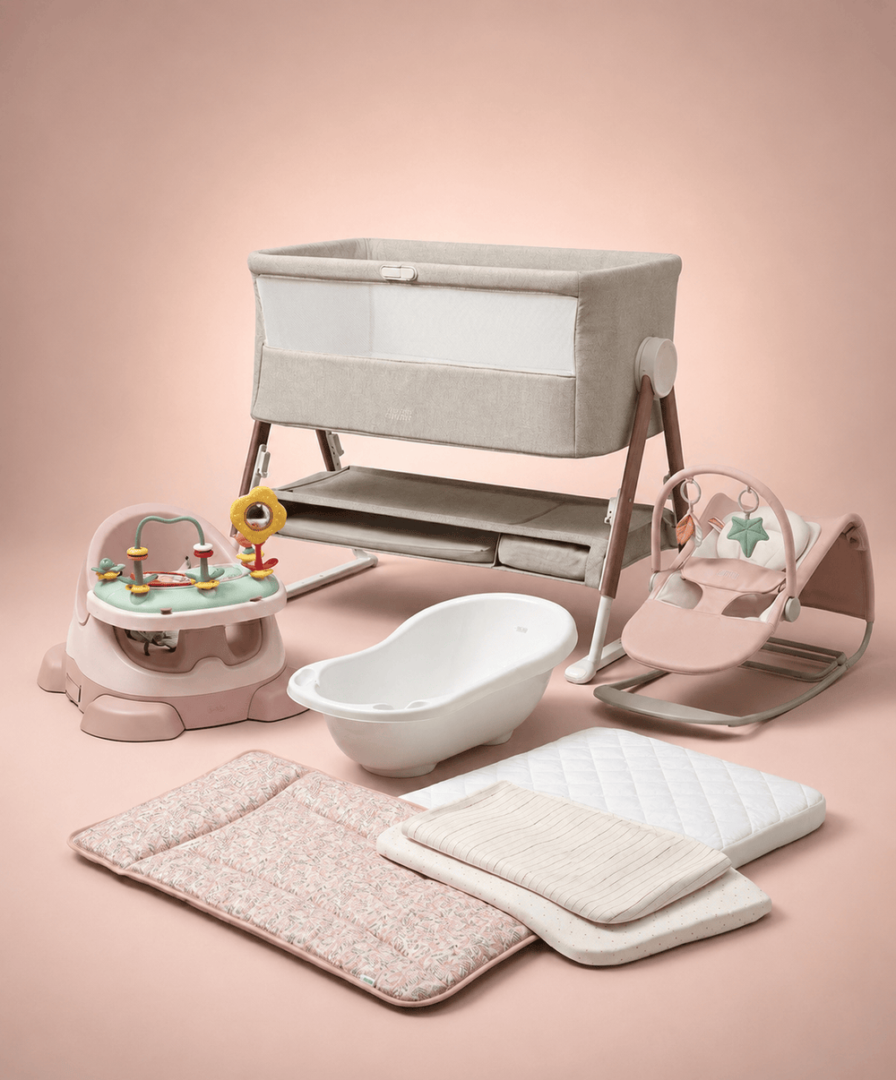 Mamas &amp; Papas Cradle Newborn Essentials Bundle (7 Pieces) - Blush