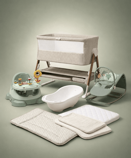 Mamas & Papas Cradle Newborn Essentials Bundle (7 Pieces) - Eucalyptus