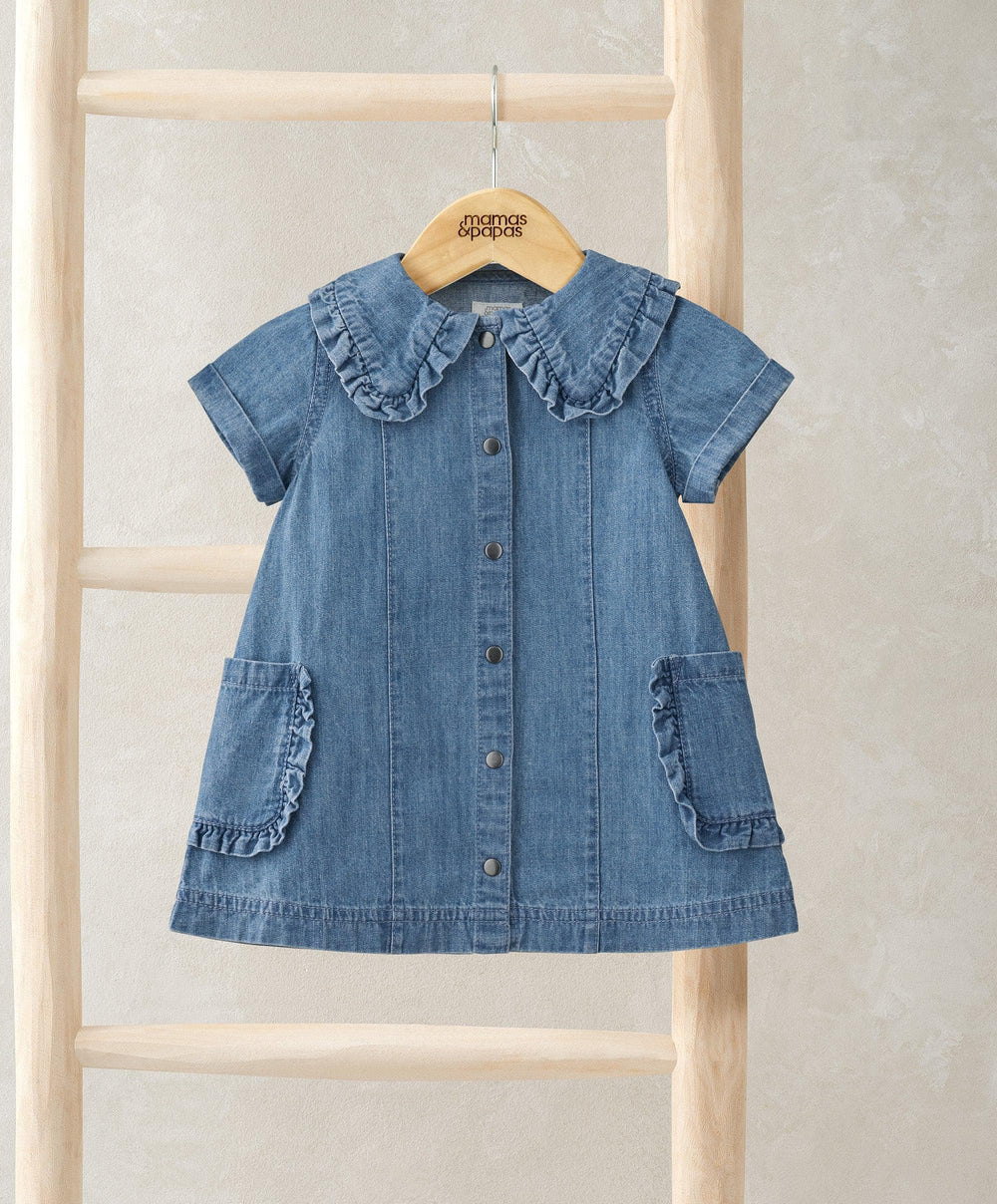 infant denim shirt dress Amazon.com: BiggerStore Fashion Kids Toddler Baby Girl Half/Long Sleeve Denim Tunic Jean Shirt Dress with Belt for Girl 1-5T (Blue, 12-18 Months): Clothing, Shoes & Jewelry