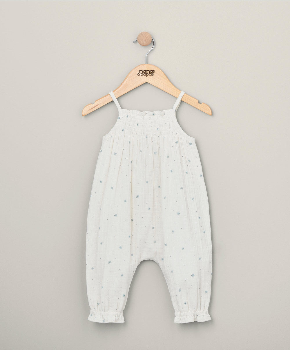 Mamas &amp; Papas Ditsy Strappy Romper