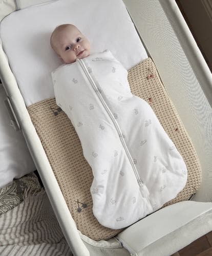 Mamas & Papas Dreampod Sleep Bags & Swaddling Bunny Dreampod Swaddle - Newborn 2.5 Tog