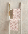 Mamas & Papas Dreampod Sleep Bags & Swaddling Large Cotbed Fitted Sheets (2 Pack) - Floral Pink
