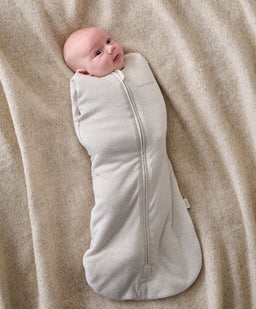 Mamas & Papas Dreampod Sleep Bags & Swaddling Oat Dreampod Swaddle - Newborn 2.5 Tog