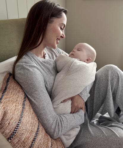 Mamas &amp; Papas Dreampod Sleep Bags &amp; Swaddling Oat Dreampod Swaddle - Newborn 2.5 Tog