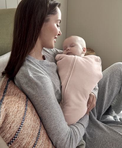 Mamas &amp; Papas Dreampod Sleep Bags &amp; Swaddling Pink Dreampod Swaddle -Newborn 2.5 Tog