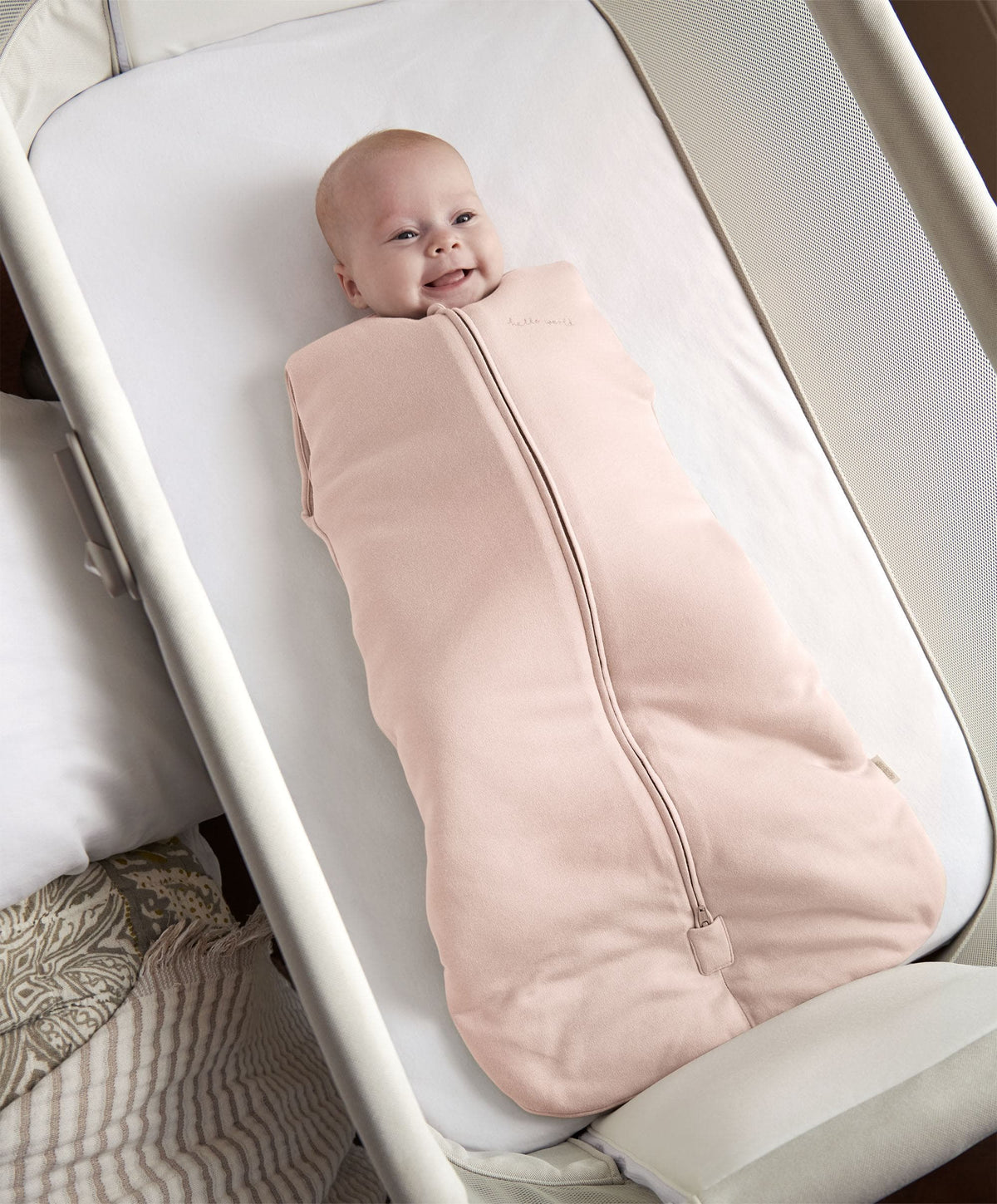 Mamas & Papas Dreampod Sleep Bags & Swaddling Pink Dreampod Swaddle -Newborn 2.5 Tog